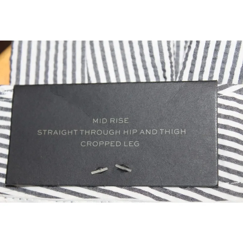 NWT Banana Republic Avery Gray Pinstripe Seersucker Texture Lightweight Suit